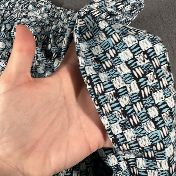 Adidas Pants Mens XL Track Athletic Drawstring Abstract Pattern Pockets Zip Ankl - Picture 13 of 13